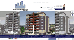 Desktop Screenshot of imobiliariasaobento.com.br